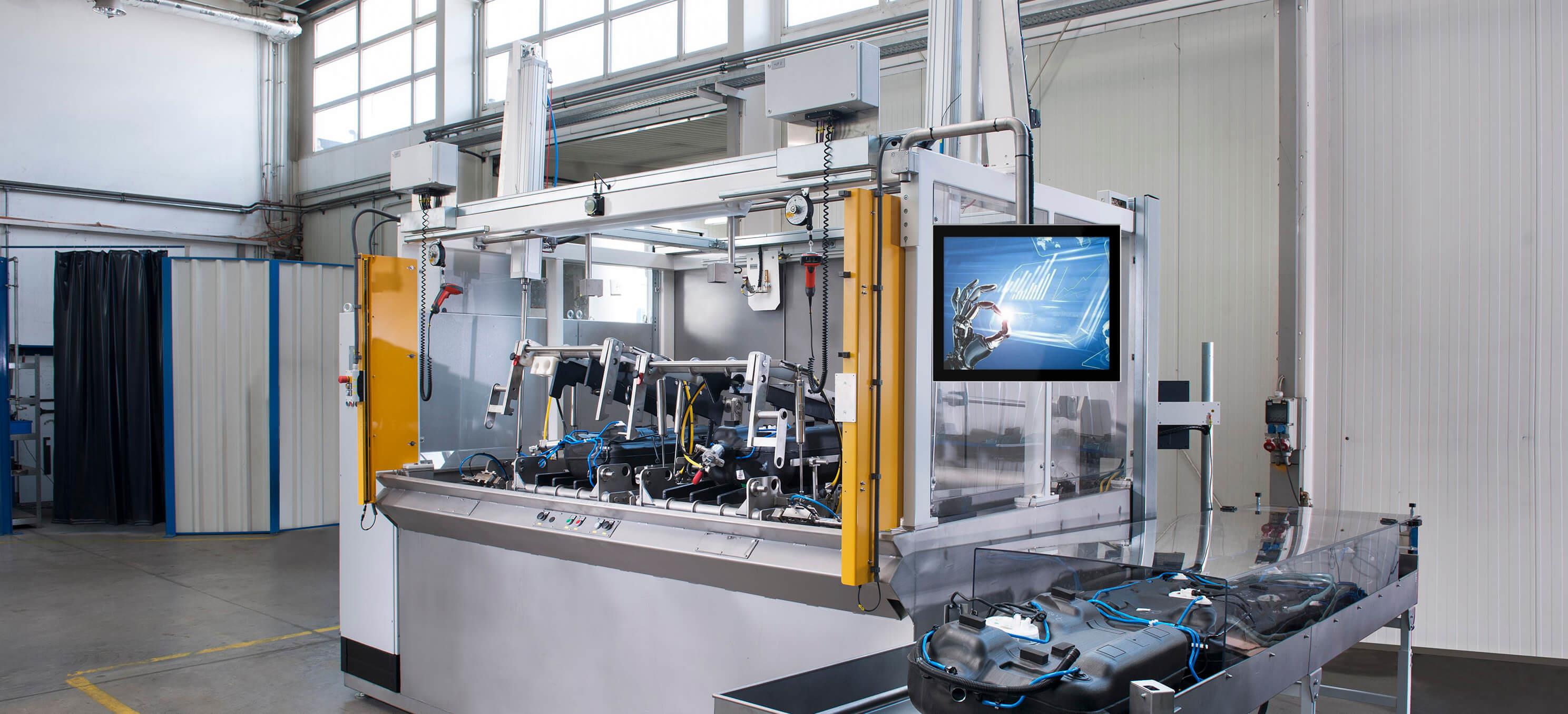 研强科技工业平板电脑PPC-YQ121T在智能制造MES系统中的应用