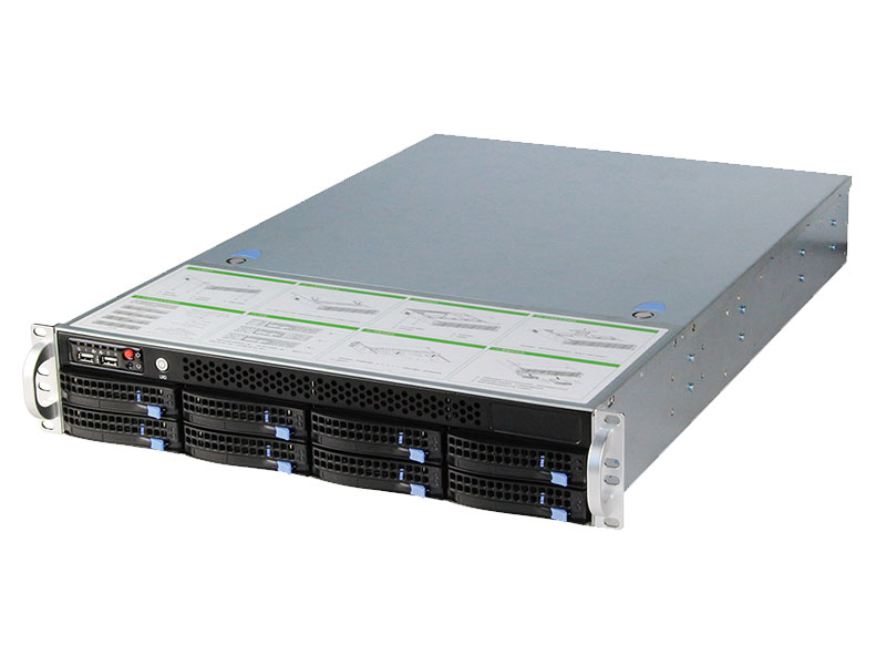 RS-208-8盘位服务器机箱